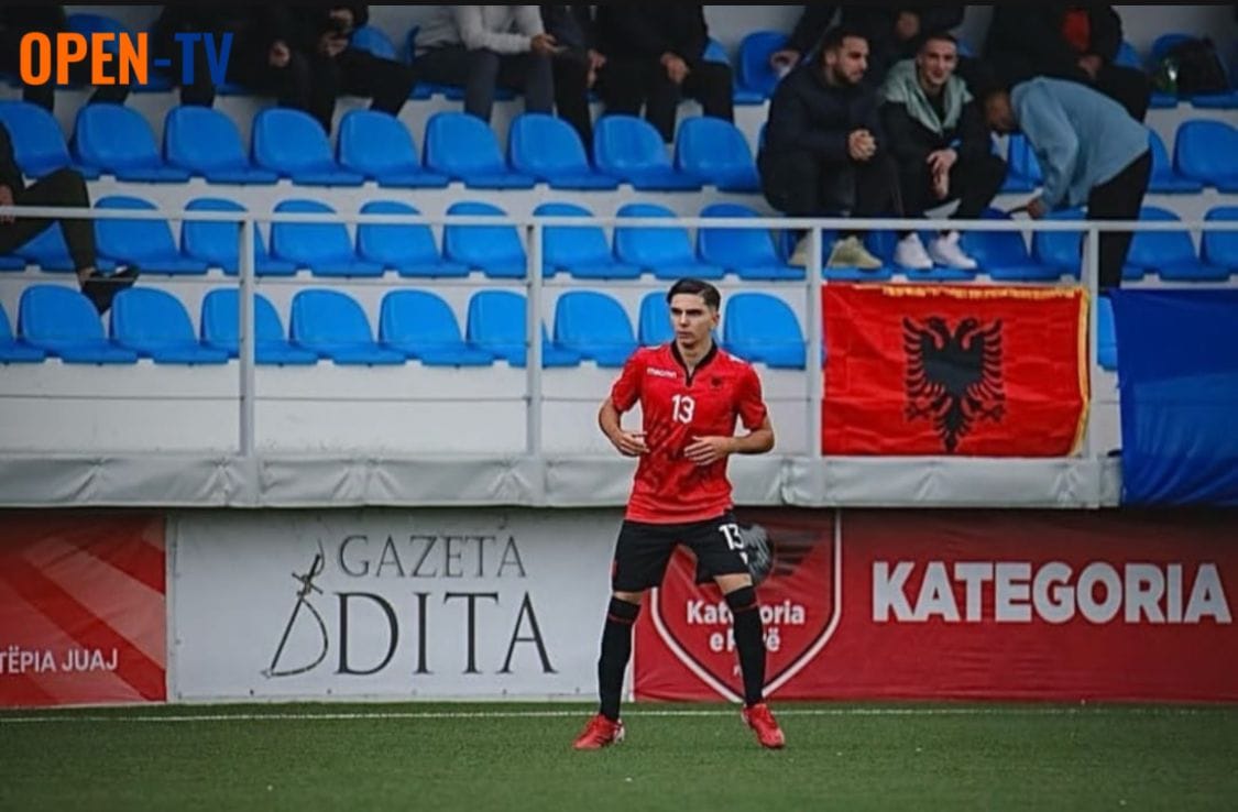 Erion Aliji nga Llojani i komunës së Likovës debutoi për Shqipërinë U21 