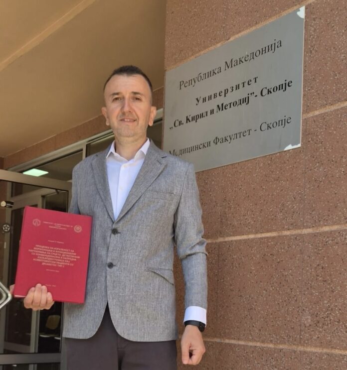 Njihuni me Lavdim Ibrahimin  Doktorin e Shkencave Mjekësore në Mjekësi Interne   Kardiologji  i pari nga Spitali i Kumanovës