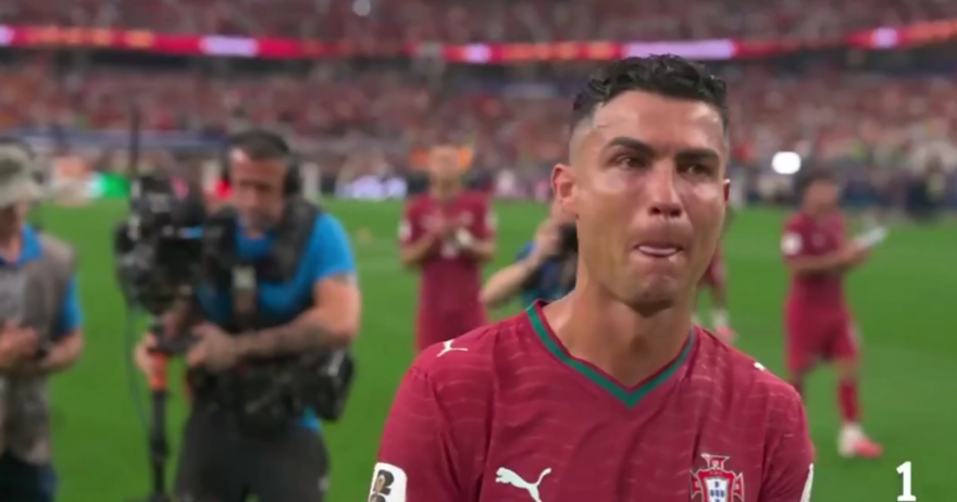 Vallëzimi i fundit përfundoi me lot  Ronaldo shpërtheu pas eliminimit nga Spanja  VIDEO 