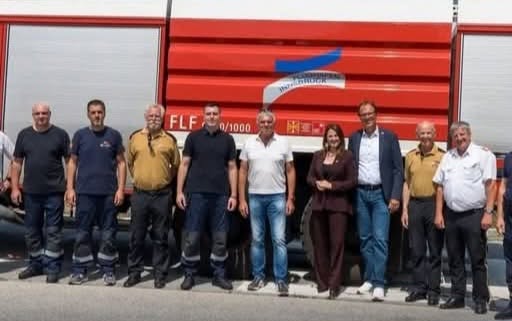 Zjarrfikësve të Kumanovës i dhurohet një kamion zjarrëfikës nga Austria